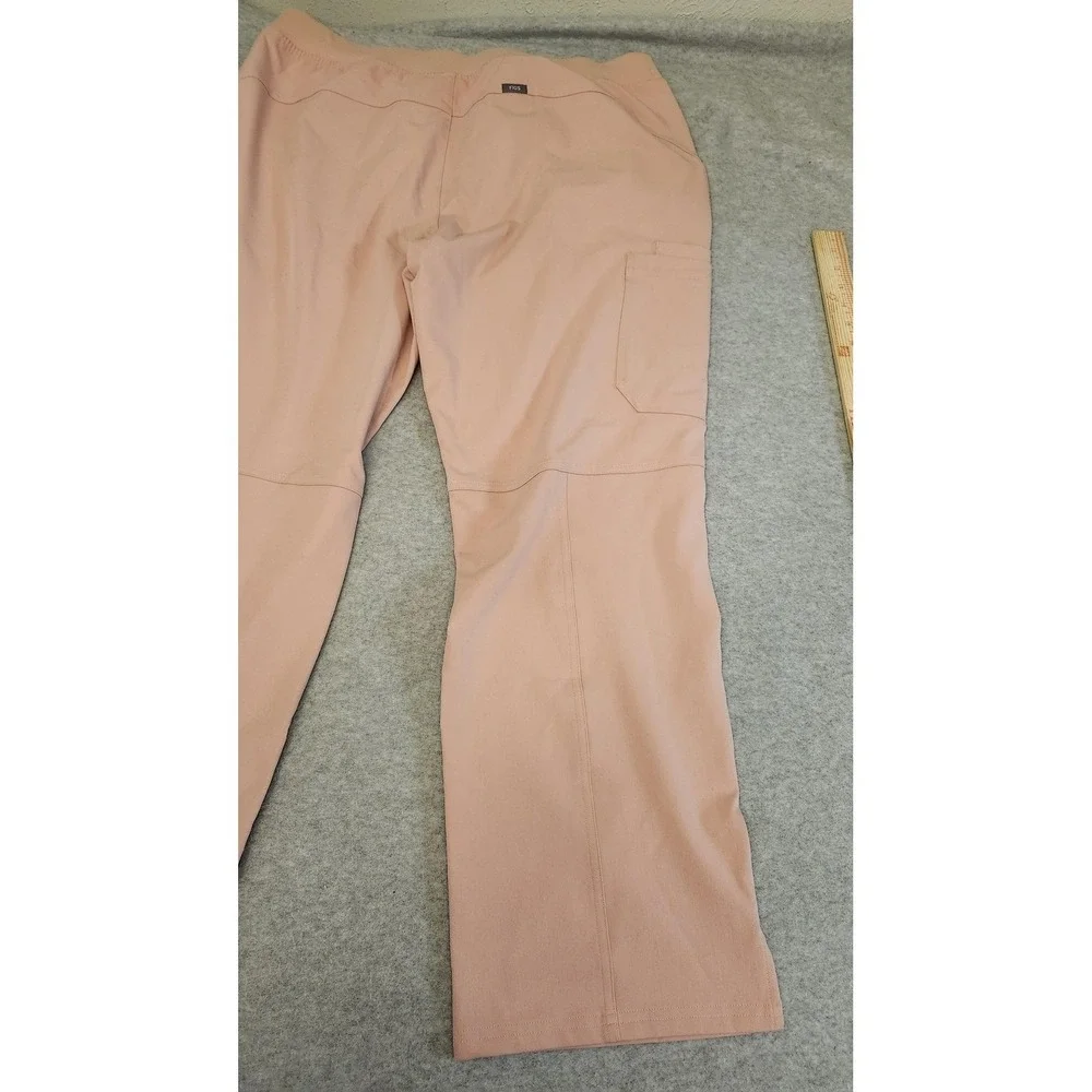 NWT FIGS Kade Cargo Scrub Pants‎ Womens 2XL Regular Pink Technical Collection